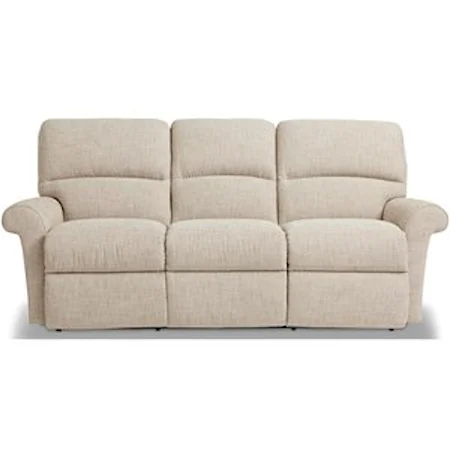 Casual Power Reclining Sofa with USB Ports